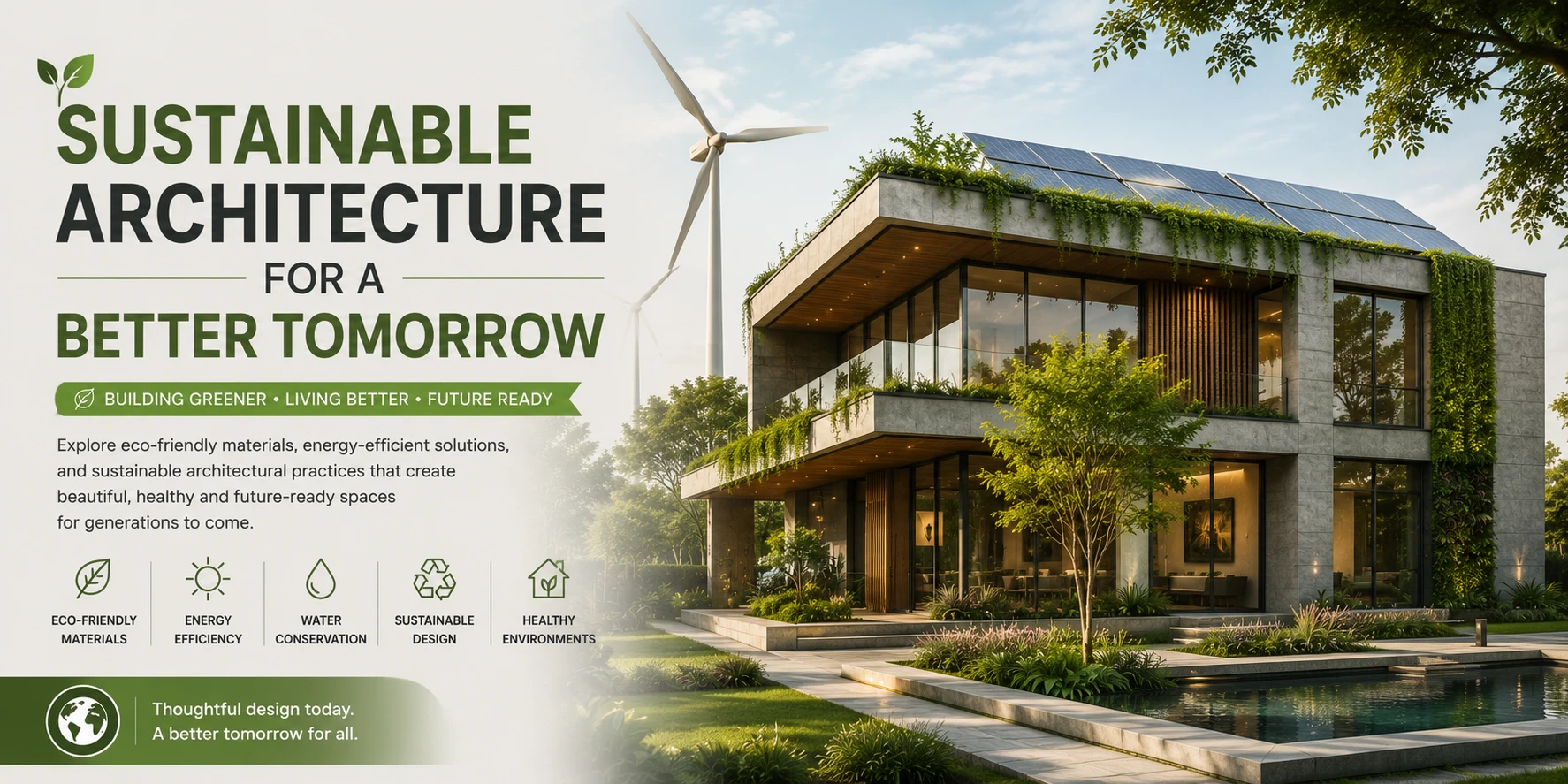 Sustainable Architecture for a Better Tomorrow